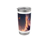 Reign of Ice la reina de la fantasía oscura Vaso térmico de acero inoxidable de doble pared