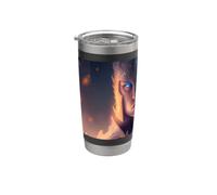 Reign of Ice la reina de la fantasía oscura Vaso térmico de acero inoxidable de doble pared