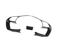 REIJAX Coche Embellecedor de Marco del Volante de Fibra de Carbono para Hyundai Tucson 2022 2023, Decorativo de Cubierta de Panel Interruptor Botón Volante