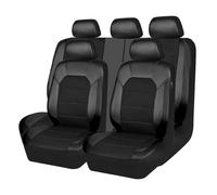 REIJAX Fundas Asientos Coche para Suzuki Grand Vitara 2005-2008 9 Piezas Impermeables Transpirable Cuero Juegos de Cubreasientos Interior Accesorios,A