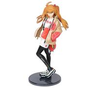 reijax Neon Genesis Evangelion 2 EVA Part 2 - Figura completa pintada de PVC y ABS (edición normal/versión naranja, altura aprox. 25 cm) (naranja - Asuka)