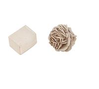 Reiki Curación Piedras preciosas Equilibrio Feng Shui Regalo espiritual Cubo de selenita, Rose Desert Stone Set-Blessfull Healing