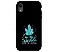 Reiki: Energía, sanación, equilibrio de los chakras del trabajador de la luz y bienestar Carcasa para iPhone XR