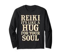 Reiki es como un abrazo para tu alma equilibrada Chakra Reiki Manga Larga