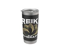 Reiki es mi terapia Energía Sanador ama Chakra Curación Reiki Vaso térmico de acero inoxidable de doble pared