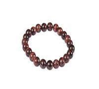 Reiki Faith Healing Gemstone para Unisex Red Tiger Eye 8 mm Cuentas redondas Pulsera elástica-Blessfull Healing