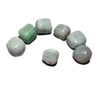 Reiki Gemstone 0.25 lb Bulk Amazonita natural Piedras caídas Cristales pulidos para cristales curativos, Meditación-Bendición curativa