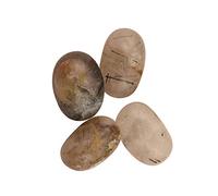 Reiki Gemstone 0.25 lb Bulk Natural Black Rutile Quartz Tumbled Stones Cristales pulidos para cristales curativos, Meditación-Bendición Curación completa