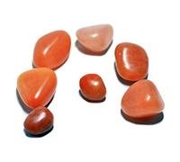 Reiki Gemstone 0.25 lb Bulk Natural Orange Aventurine Tumbled Stones Cristales pulidos para cristales curativos, Meditación-Blessfull Healing