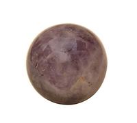 Reiki Healing Balancing Feng Shui Spiritual Gift Light Amethyst Sphere Ball Stone 40-50 mm Aproximadamente-Bendita curación completa