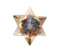 Reiki Healing Crystal Merkabas Multi Mix 8 Point Star Merkaba 20 a 25 mm Aproximadamente Blessfull Healing