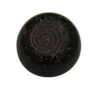Reiki Healing Gemstone Cúpula de tanzanita negra que equilibra la decoración espiritual del hogar-Blessfull Healing
