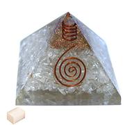 Reiki piedra curativa Fen Shui regalo piedra de cristal con lápiz pirámide Chakra energía con selenita cubo-Blessfull Healing