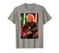 Reina & Adam Lambert Brian May Guitarrista por Dick Barnatt Camiseta