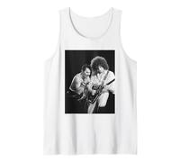 Reina Brian May Freddie Mercury The Works Tour 1984 Camiseta sin Mangas