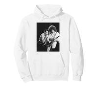 Reina Brian May Freddie Mercury The Works Tour 1984 Sudadera con Capucha