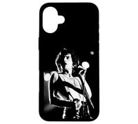 Reina Cantante Freddie Mercury B&W Foto de Simon Fowler Carcasa para iPhone 16 Plus