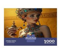 Reina de Arabia Fantasy 1000 Piezas Puzzle Puzzle Premium, Cartón Grueso - Ultra Difícil, Relajación Y Creatividad, Regalo Ideal para Adultos 70x50cm/1000pcs