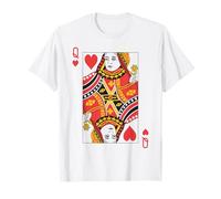 Reina de Corazones | Royal Flush Group - Juego de Cartas Camiseta