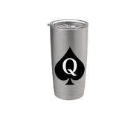 Reina De Espadas Sexy QOS Vaso térmico de acero inoxidable de doble pared