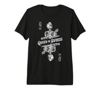 Reina De Espadas Tarot Carta Astrología Feminista Camiseta Premium