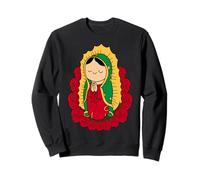 Reina de la Hispanidad, Virgen de Tepeyac Cartoon Our Lady Sudadera