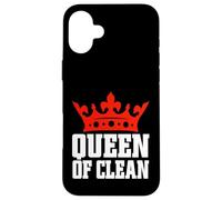Reina de la Limpieza Limpia Carcasa para iPhone 16 Plus