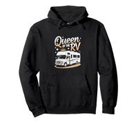 Reina de la RV Camper Vacaciones Aventura Al Aire Libre Sudadera con Capucha