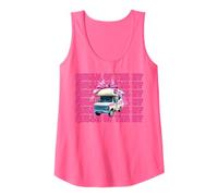 Reina De La RV Camping Camper Autocaravana Chica Mamá Coqueta Camiseta sin Mangas