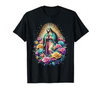 Reina del Cielo La Guadalupana Señora Nuestra Intercesora Camiseta