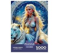 Reina del Hielo Puzzles 1000 Piezas para Adultos, Reto Familiar, Antiestrés, Ejercita Memoria para Familia, Regalos 38x26cm/1000pcs
