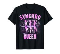 Reina del Nado Sincronizado Natación Artística Sincronizada Camiseta