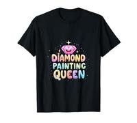 Reina Diamante Arte Creativo Camiseta