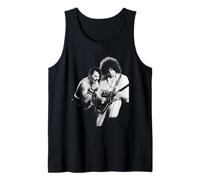 Reina Freddie Mercury Brian May The Works Tour 1984 Camiseta sin Mangas