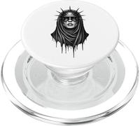 Reina Guerrera Gótica Corona Dark Fantasy Arte PopSockets PopGrip para MagSafe