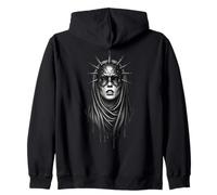 Reina Guerrera Gótica Corona Dark Fantasy Arte Sudadera con Capucha