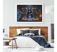 Reina Hechicera Gótica Puzzle 1000 Piezas Adultos Y Niños,Rompecabezas,Premium,Cartón Alquimia,14 Años+,Deco Pared,Regalo Ideal,Anti-estrés,Relax,Desafío,Reto,Educativo 52x38cm