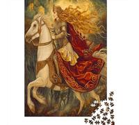 Reina medievalEstilo de Arte fantásticoRompecabezas De 1000 Piezas para Adultos, Juegos De Desafío para Niños, Regalos38x26cm/1000pcs