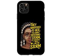Reina Negra Afroamericana Susurró - Soy La Tormenta Carcasa para iPhone 11 Pro MAX