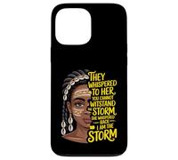 Reina Negra Afroamericana Susurró - Soy La Tormenta Carcasa para iPhone 13 Pro MAX