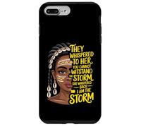 Reina Negra Afroamericana Susurró - Soy La Tormenta Carcasa para iPhone 7 Plus/8 Plus