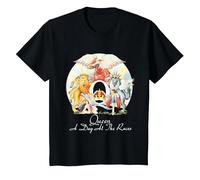 Reina Oficial A Day At The Races Camiseta, Niños, Negro, 6 años