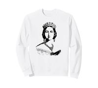 Reina Victoria Joven Vintage Monografía Sudadera