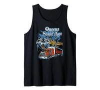 Reinas de la Edad de Piedra Wolf Skyline Hard Rock Camiseta sin Mangas