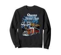 Reinas de la Edad de Piedra Wolf Skyline Hard Rock Sudadera
