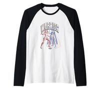 Reinas Guerreras Maestros del Universo Camiseta Manga Raglan
