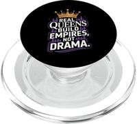 Reinas Reales construyen imperios, no Drama PopSockets PopGrip para MagSafe