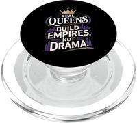 Reinas Reales construyen imperios, no Drama PopSockets PopGrip para MagSafe