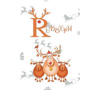 Reindeer: Sweet Christmas Reindeer Sketchbook From Our Kids Sketchbook Collection. Blank Pages (With a Doodle Border). For Kids Who Love to Doodle, ... Size for School Backpack or Stocking Filler.