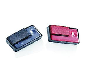 REINER Carte de 6 recharges d'encre Noire pour appareils Reiner B6 et B6K (Type 2)